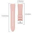 thumbnail image 3 of EGNMCR Watch For Galaxy Watch 4 44mm Soft Sport Strap Replacement watch band, 3 of 5