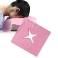 thumbnail image 2 of serony Disposable Non-woven Cloth Face Hole Table Cover Headrest Beauty Salon Accs Pink D, 2 of 9