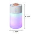 thumbnail image 3 of UsRHHA Essential Oil Diffuser 300ml Aromatherapy Humidifier, Adjustable Mist Mode with 7 Color LED Lights, Quiet Ultrasonic Diffuser for Bedroom Home, 3 of 7