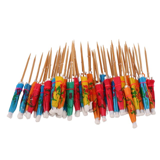 Umbrella Drinks Sticks, Easy To Use 200 Pieces Cocktail Umbrellas For Office