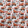 thumbnail image 1 of oneOone Tissu Polyester Spandex Orange pour Robe de Camion Tissu Imprimé au Mètre 56 Pouces de Large, 1 of 4
