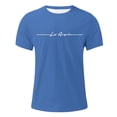 thumbnail image 4 of Puawkoer T-Shirt Surdimensionné T-Shirt pour Homme T-Shirts pour Homme Décontractés T-Shirt d'Été pour Homme T-Shirts T-Shirt Homme Col Rond Manches Courtes T-Shirts Graphiques T-Shirts avec Poche pour Homme T-Shirt avec Ville, 4 of 4