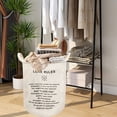 thumbnail image 4 of Chmadoxn Closet Organizers and Storage, Organization and Storage, Storage Bins, Storage Containers Large Dirty Basket With Handle Inner Foldable Storage Basket Doll Organizer storage basket, 4 of 6