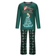 thumbnail image 3 of MASRIN Matching Pjs For Family Christmas Pajamas for Family Pjs Matching Set Family Christmas Pajamas Soft Xmas Pajamas Matching Sets Top Pants Christmas Hat Pjs, 3 of 6