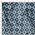 thumbnail image 4 of Soimoi White Velvet Fabric Check & Geometric Print Fabric by Yard 58 Inch Wide, 4 of 5