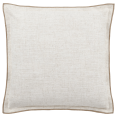 thumbnail image 1 of Bouclair Housse de Coussin Valetta Ivoire 18x18 Po (46x46 cm), 1 of 5