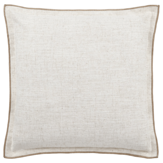 Bouclair Housse de Coussin Valetta Ivoire 18x18 Po (46x46 cm)