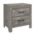 thumbnail image 1 of Topline Home Furnishing Rustic Grey Nightstand, 1 of 5