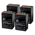 thumbnail image 1 of ExpertPower Batterie Rechargeable 6 Volts 4.5 Ampères (Lot de 4), 1 of 1
