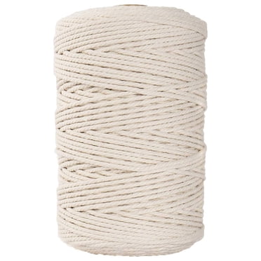 UsTZtai Corde en Macramé 3 mm x 100 m, 10 Couleurs Disponibles Corde Décorative pour Tricot, Artisanat et Déco Maison, Corde de Tissage Fournitures d'Artisanat