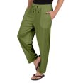 thumbnail image 3 of Inkmeso Solid Casual Bottom For Men's Lightweight Cotton Track Pants For Sleep/Workout Pajamas, 3 of 7