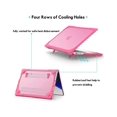 thumbnail image 3 of MacBook Pro 14 Inch Case 2021 2022 Release A2442 M1 Pro/Max Chip with Liquid Retina XDR Display and Touch ID Heavy Duty Hard Shell Dual Layer Protective Cover with Fold Kickstand & Keyboard Skin Cover, 3 of 6