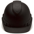 thumbnail image 2 of Pyramex Casquette Ventilée Style Ridgeline 4 Pt à Cliquet avec Suspension, Chapeau Rigide, Motif Graphite Noir, 2 of 4