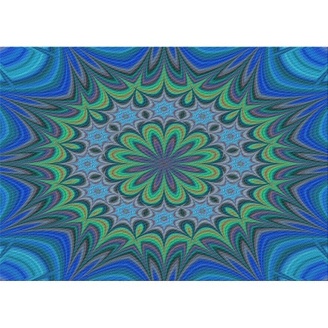 Ahgly Company Machine Washable Indoor Rectangle Transitional Blue Jay Blue Area Rugs, 3' x 5'