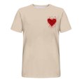 thumbnail image 3 of Jamicy Chemises à Manches Courtes pour Hommes Cadeau pour Hommes Mode Masculine Imprimé Col Rond T-Shirts Graphiques Surdimensionnés Hauts d'Été Décontractés, 3 of 3