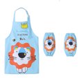 thumbnail image 2 of Neinkie 3Pcs/Set Kids Aprons for Cooking and Baking - 4 Piece Set, Kids Cartoon Aprons For Painting with Protective Sleeves for Kids and Kid Apron with Pockets, Aprons for Kids Age 2-12, 2 of 2