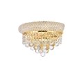 thumbnail image 3 of Elegant Lighting Primo 6" 2 Light Royal Crystal Wall Sconce, 3 of 6