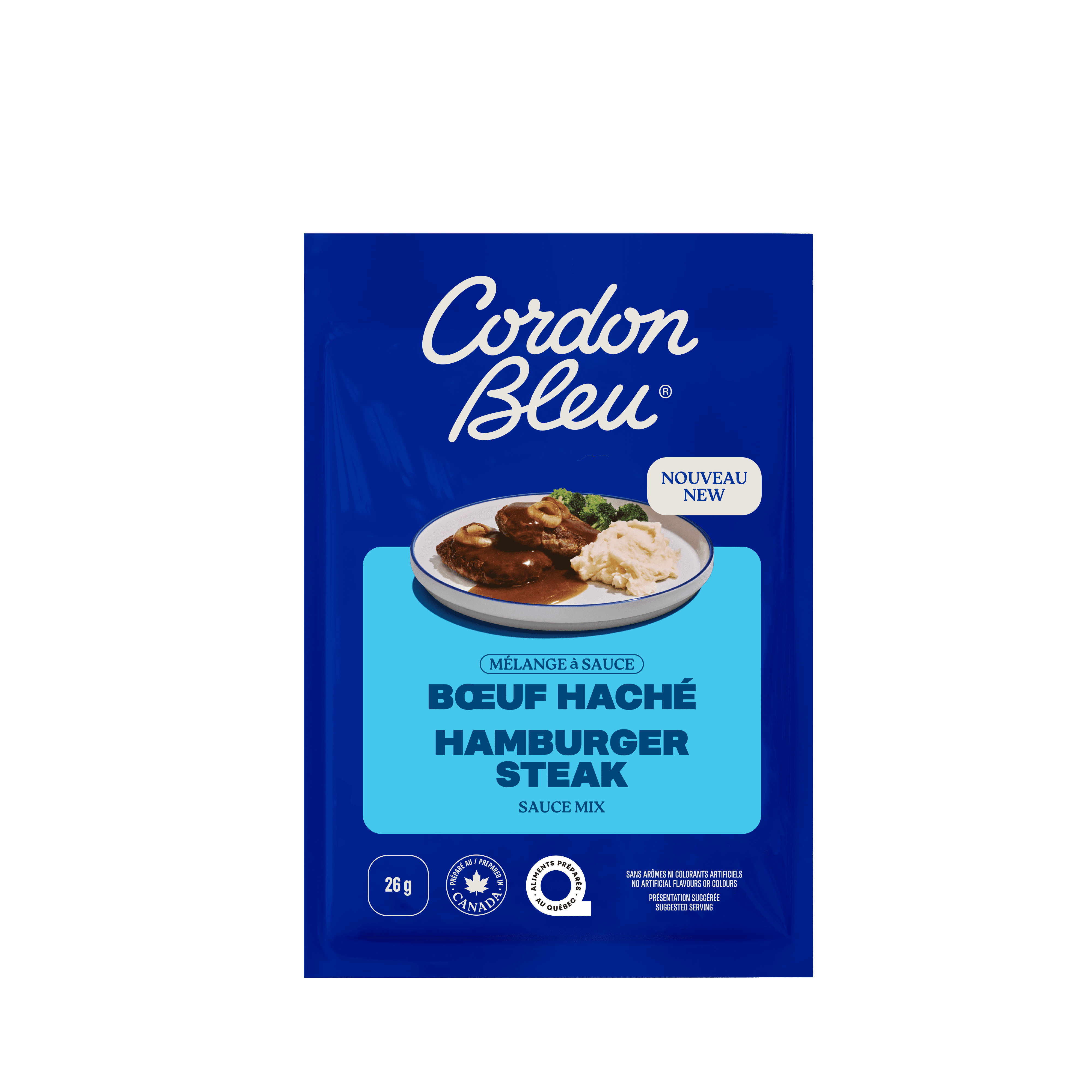 CORDON BLEU MÉLANGE À SAUCE BŒUF HACHÉ