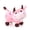 pink, variant on Cute Cartoon Little Color Cow Doll 28cm Super Soft Calf Plush Toy with Scarf Kawaii Bull Doll Great Gifts white