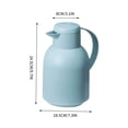 thumbnail image 3 of Kbndieu A Kettle Home Large Capacity Hot Kettle Office Portable Glass Insulated Pot Teapot Open Water Bottle Kitchen Essentials, 3 of 9