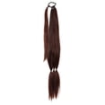 thumbnail image 2 of EGNMCR Perruques Extensions de Tresse Queue de Cheval en Cheveux Humains Tresse, Extension de Cheveux Tresse Cheveux Synthétiques pour Tresser Extensions de Cheveux Queue de Cheval, Longue Postiche pour Femmes 80 cm le Bandeau, 2 of 3