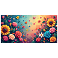thumbnail image 3 of Floral Backdrop Banner Daisies Decoration for Wedding Party Supplies Event Background Photography Spring Summer Decor Celebration, 3 of 4