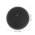 thumbnail image 2 of Raindrops Squash Ball Single Dot for Training High Elastic Rubber Ball for Sports and Competition Use, 2 of 7