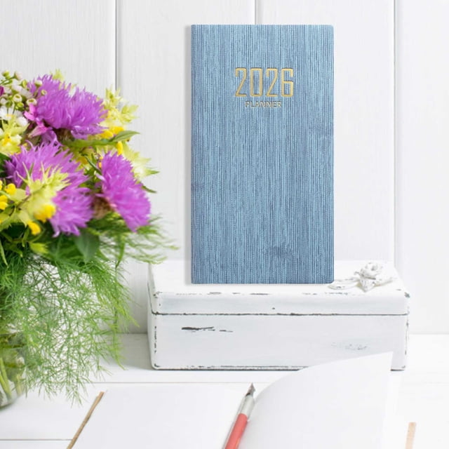 Wzzjkit School Supplies A6 Mini Notebook Organizer Planner Daily Planner Notebook Travel Diary