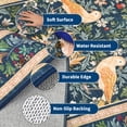 thumbnail image 4 of Garvee 8'x10' Floral Animal Print Area Rug Washable Rugs, Low Pile Stain Resistant Rug Botanical Bird Soft Carpet for Living Room Bedroom Dining Room, Blue, 4 of 8