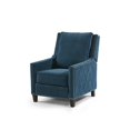 thumbnail image 3 of Lane Home Furnishings Essex Pushback Chair, Navy, 3 of 9