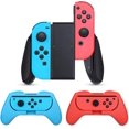 thumbnail image 1 of Nintendo Switch Joy-Con Grip, [3 pieces] Comfortable Gamepad Switch Controller Protective Cover Grip Kits for Nintendo Switch Joy-Con, Black, 1 of 1