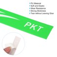 thumbnail image 4 of Unique Bargains 9.8'x0.7' Badminton Racket Head PU Protector Sticker Racquet Guard Tape, Green 4 Pack, 4 of 6