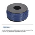 thumbnail image 3 of Uxcell 20AWG Stranded Wire Hookup 30M/100ft Blue, Electrical Wire UL1007 Spool, 3 of 6