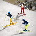 thumbnail image 3 of HILABEE 3 Pcs Peint à la Main 1/64 Modèle Miniature Ski Figurines Table Micro Paysage C, 3 of 9