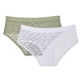 thumbnail image 1 of No Boundaries Women's Lace Hipster 2-Pack, 1 of 1