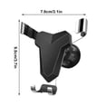 thumbnail image 2 of Universal Car Phone Holder - Air Vent Clip, 360° Rotation - Compatible with 4.7-7 inch Phones, Stable Grip - for GPS Navigation, 2 of 5