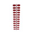 thumbnail image 1 of 1 Set Glue on Nails Medium Length Files Files Finger Stick Full Cover Wraps Art Decals Artificial Beauty Tool Manicure Kit Decorations 2, 1 of 6