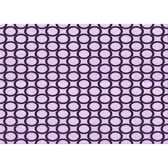 Ahgly Tapis Rectangulaire Lavable en Machine Intérieur Transitionnel Fleur Rose, 5 Pieds x 7 Pieds