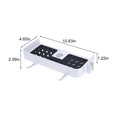 thumbnail image 3 of Birdeem Shower Rack Punch-Free Shower Caddy Shelves Slide Bar for Shower Head, Shampoo, Soap Holdersuitcase,With Stainless Steel Guardrail, Shower Shelves, 3 of 12