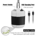 thumbnail image 3 of Douche de Camping Portable, Pompe de Douche Extérieure Rechargeable par USB avec 2 Modes de Jet, Pomme de Douche Multifonction pour le Camping, la Randonnée et les Voyages, Facile à Utiliser, 3 of 8