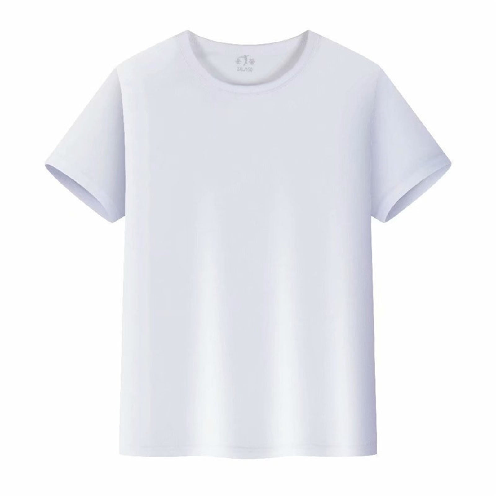 T-shirts pour Enfants, Manches Courtes, Thermique, Taille 6, Unisexe, Col Rond, 14/16