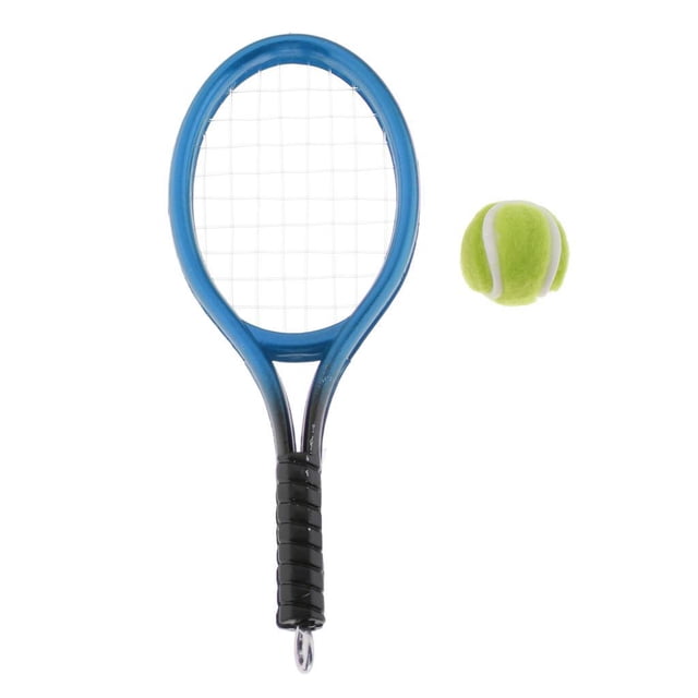 Accessoire de Modèle de Tennis 1/6 Figurines d'Action 2 Pieds' Accessoires Bleu