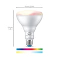 thumbnail image 2 of Great Value Wiz Full Colour BR30 WiFi bulb, 2 of 2