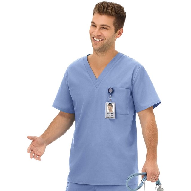 Fundamentals 14900 Haut de Blouse Médicale Unisexe à une Poche