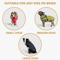 thumbnail image 3 of SIfdSeng Girl Dog Clothes Winter Coat Furry Dog Jacket Furryking Dog Coat Furryking Winter Jacket for Dogs with Harness Reflective Warm Dog Jacket for Small Medium Large Dog Clothes for Large Dogs Boy, 3 of 7