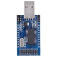 thumbnail image 3 of USB Adaptateur de Port Série, USB Module Convertisseur de Port USB à UART IIC SPI TTL ISP EPP MEM avec Indicateur d'État de Travail pour la Programmation de Microcontrôleur STC, 3 of 8