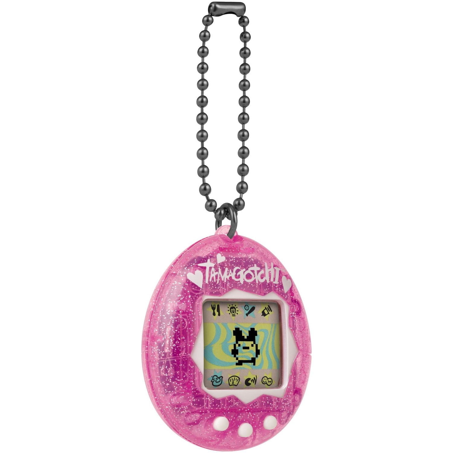 Tamagotchi original - Paillettes roses