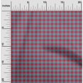 thumbnail image 1 of oneOone Silk Tabby Fabric Gingham Check Print Sewing Fabric BTY 42 Inch Wide, 1 of 4