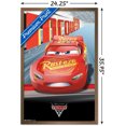 thumbnail image 2 of Disney Pixar Cars 3 - Lightning Wall Poster, 22.375" x 34" Framed, 2 of 4