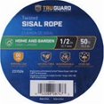 thumbnail image 1 of Mibro 231524 0.5 in. x 50 ft. Tru Gaurd Sisal Rope, Natural, 1 of 1